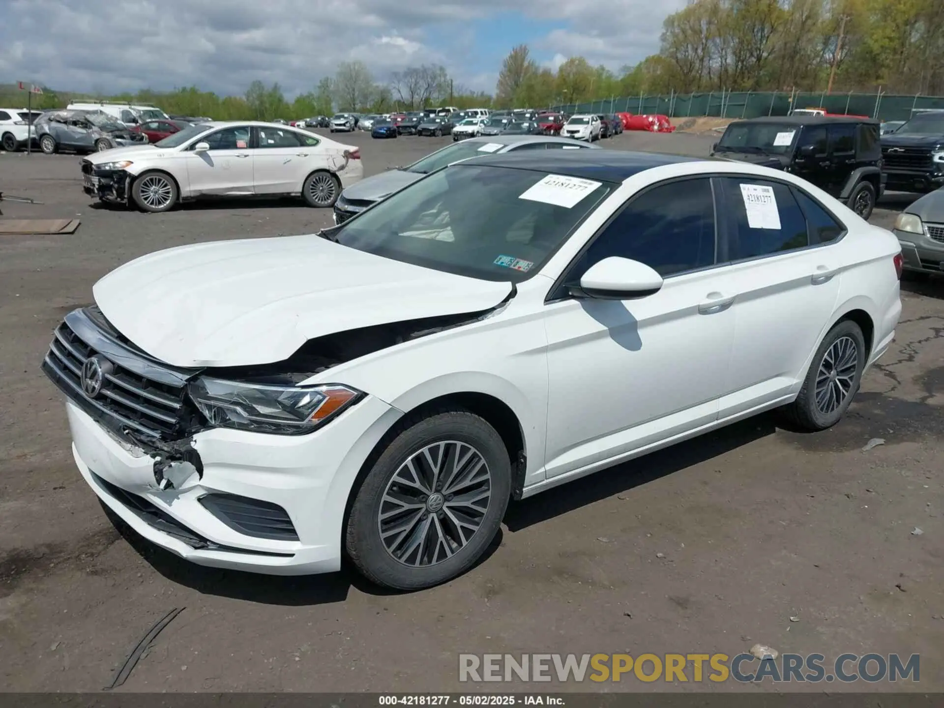2 fotografías del automóvil dañado 3VWC57BU2LM078947 VOLKSWAGEN JETTA 2020
