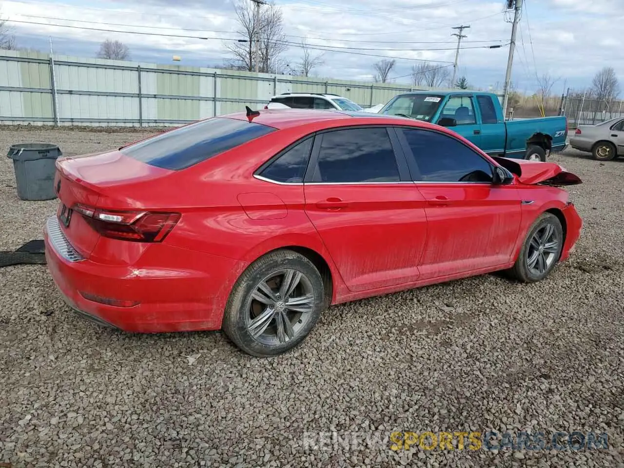 3 fotografías del automóvil dañado 3VWC57BU2LM105287 VOLKSWAGEN JETTA 2020