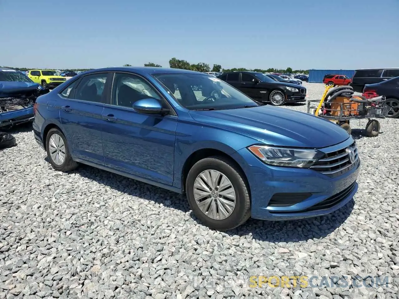 4 fotografías del automóvil dañado 3VWC57BU3LM079735 VOLKSWAGEN JETTA 2020