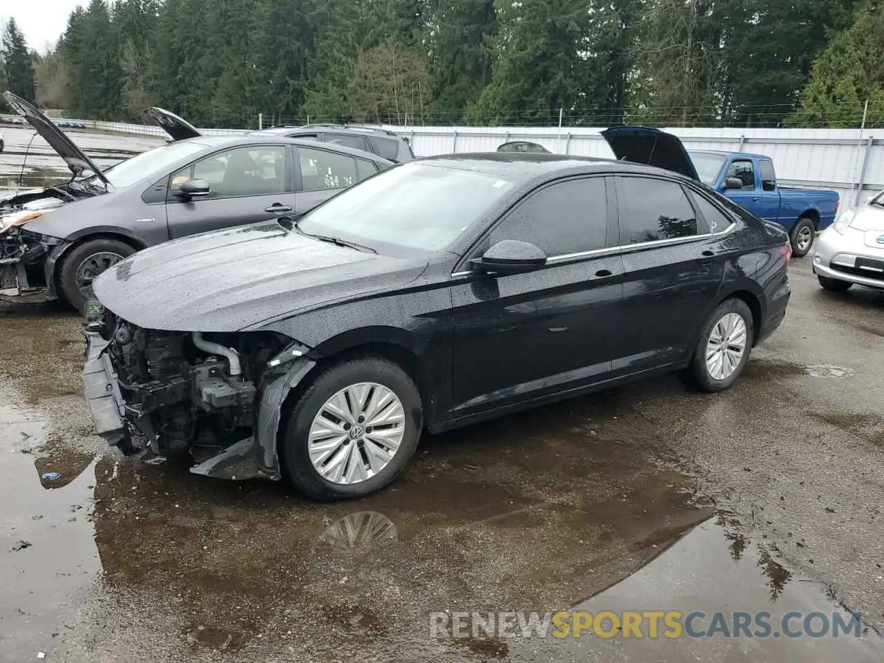 1 fotografías del automóvil dañado 3VWC57BU4LM079999 VOLKSWAGEN JETTA 2020