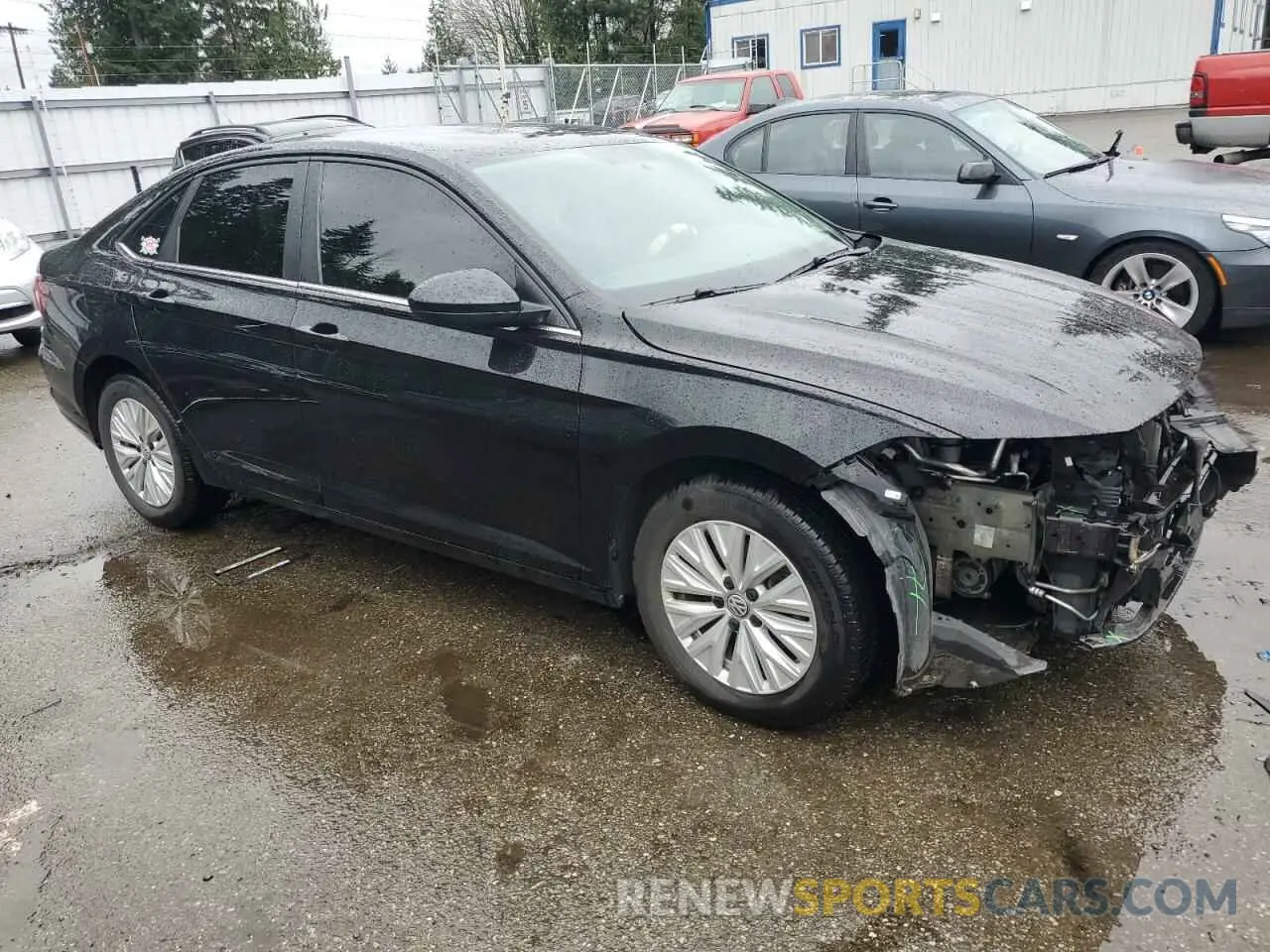 4 fotografías del automóvil dañado 3VWC57BU4LM079999 VOLKSWAGEN JETTA 2020