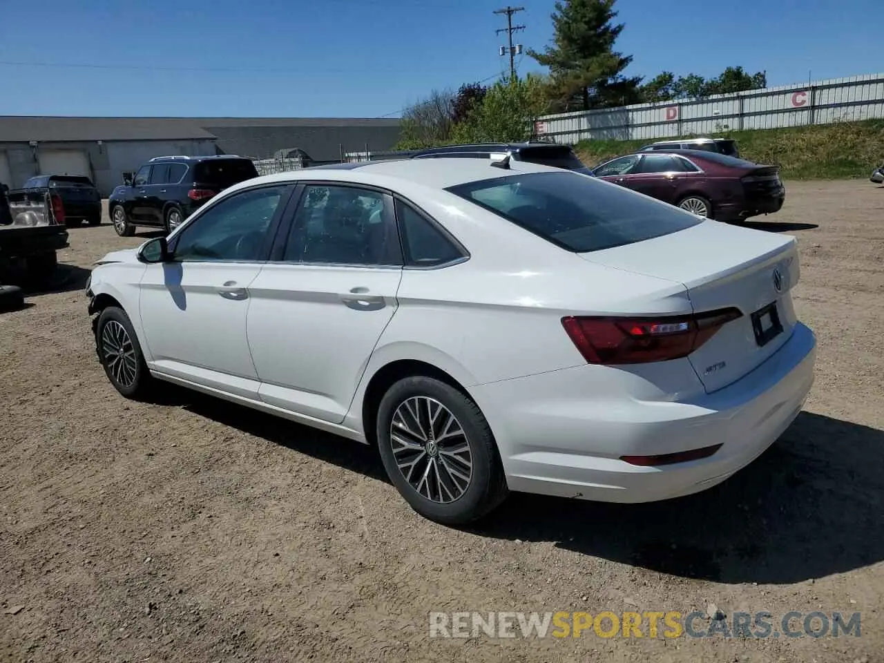 2 fotografías del automóvil dañado 3VWC57BU5LM105459 VOLKSWAGEN JETTA 2020