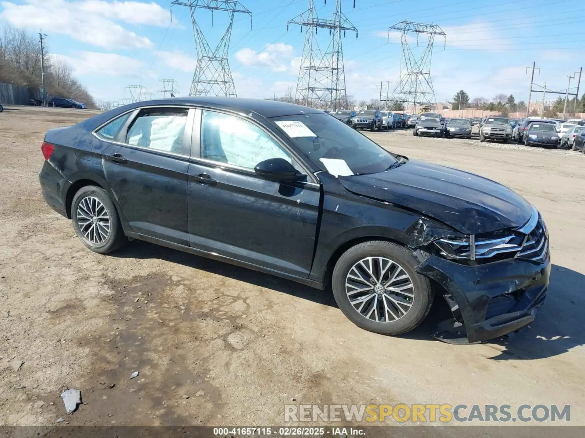 1 fotografías del automóvil dañado 3VWC57BU7LM098918 VOLKSWAGEN JETTA 2020