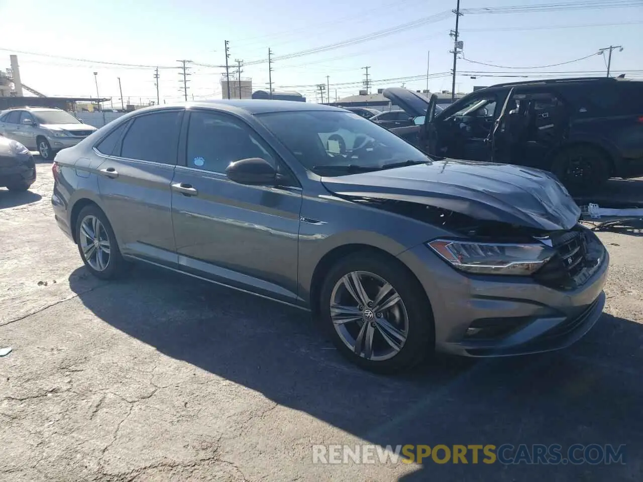 4 fotografías del automóvil dañado 3VWC57BUXLM099206 VOLKSWAGEN JETTA 2020