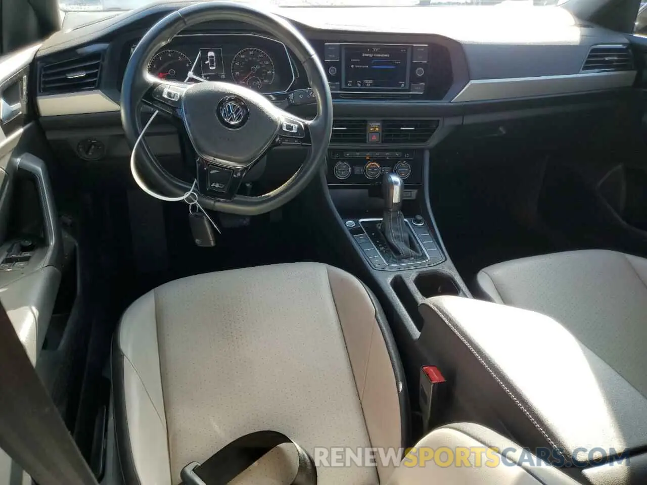 8 fotografías del automóvil dañado 3VWC57BUXLM100256 VOLKSWAGEN JETTA 2020