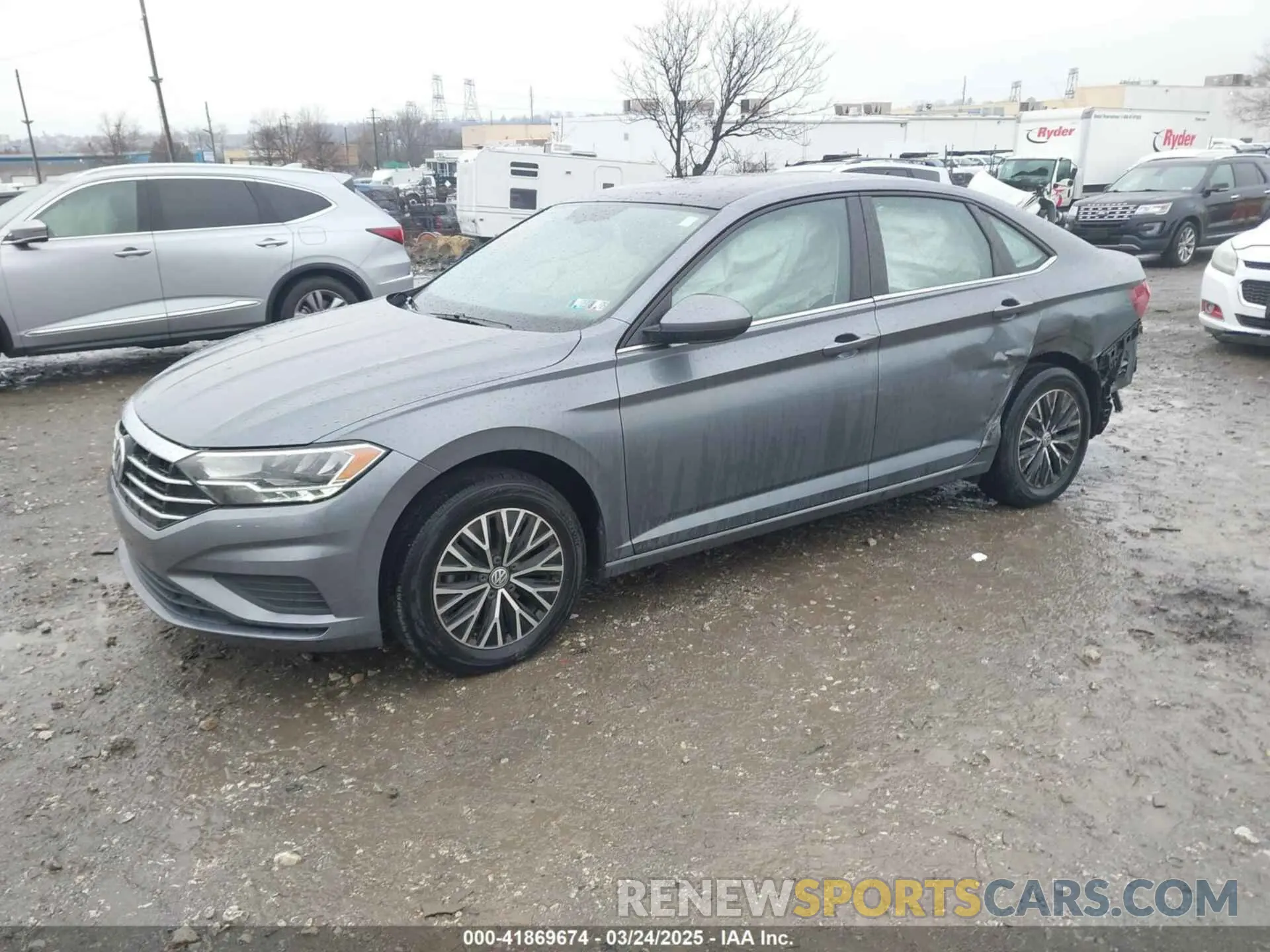 2 fotografías del automóvil dañado 3VWC57BUXLM106381 VOLKSWAGEN JETTA 2020