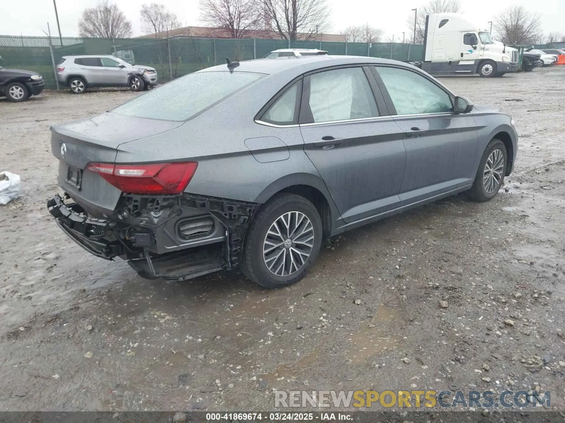 4 fotografías del automóvil dañado 3VWC57BUXLM106381 VOLKSWAGEN JETTA 2020