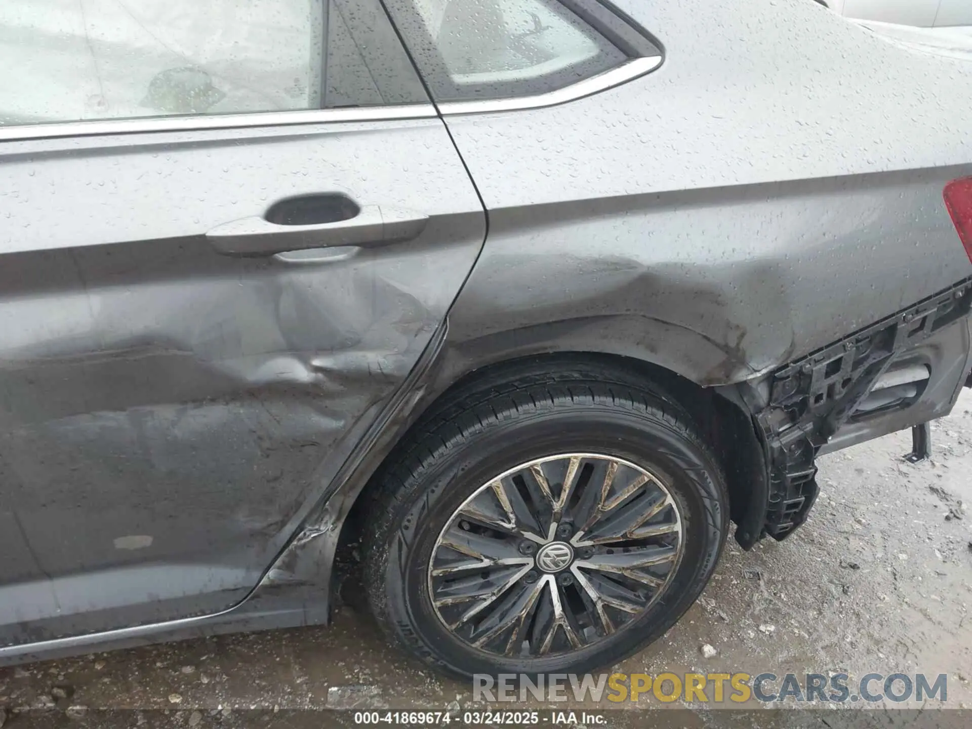 6 fotografías del automóvil dañado 3VWC57BUXLM106381 VOLKSWAGEN JETTA 2020