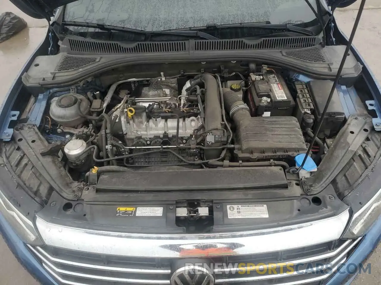 11 fotografías del automóvil dañado 3VWCB7BU0LM007187 VOLKSWAGEN JETTA 2020