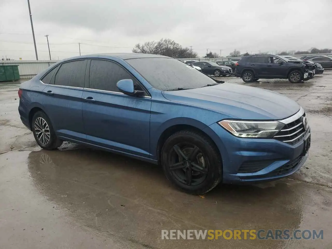 4 fotografías del automóvil dañado 3VWCB7BU0LM007187 VOLKSWAGEN JETTA 2020