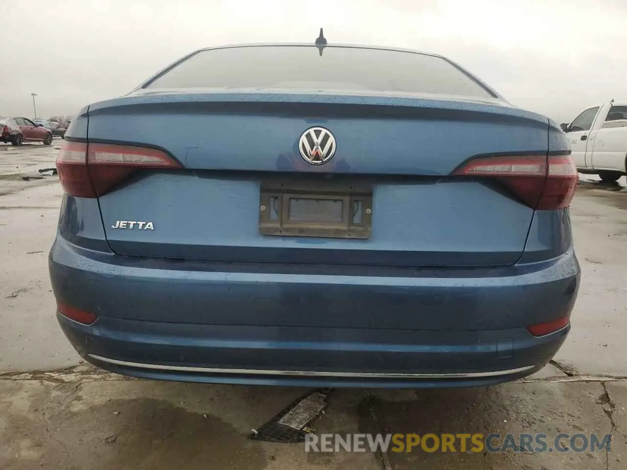6 fotografías del automóvil dañado 3VWCB7BU0LM007187 VOLKSWAGEN JETTA 2020