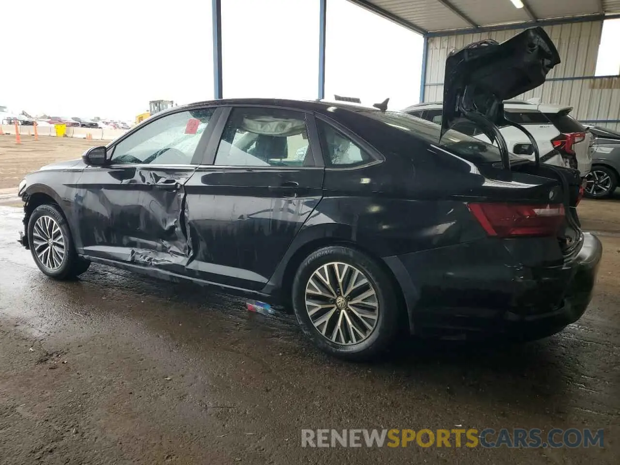 2 fotografías del automóvil dañado 3VWCB7BU0LM008047 VOLKSWAGEN JETTA 2020