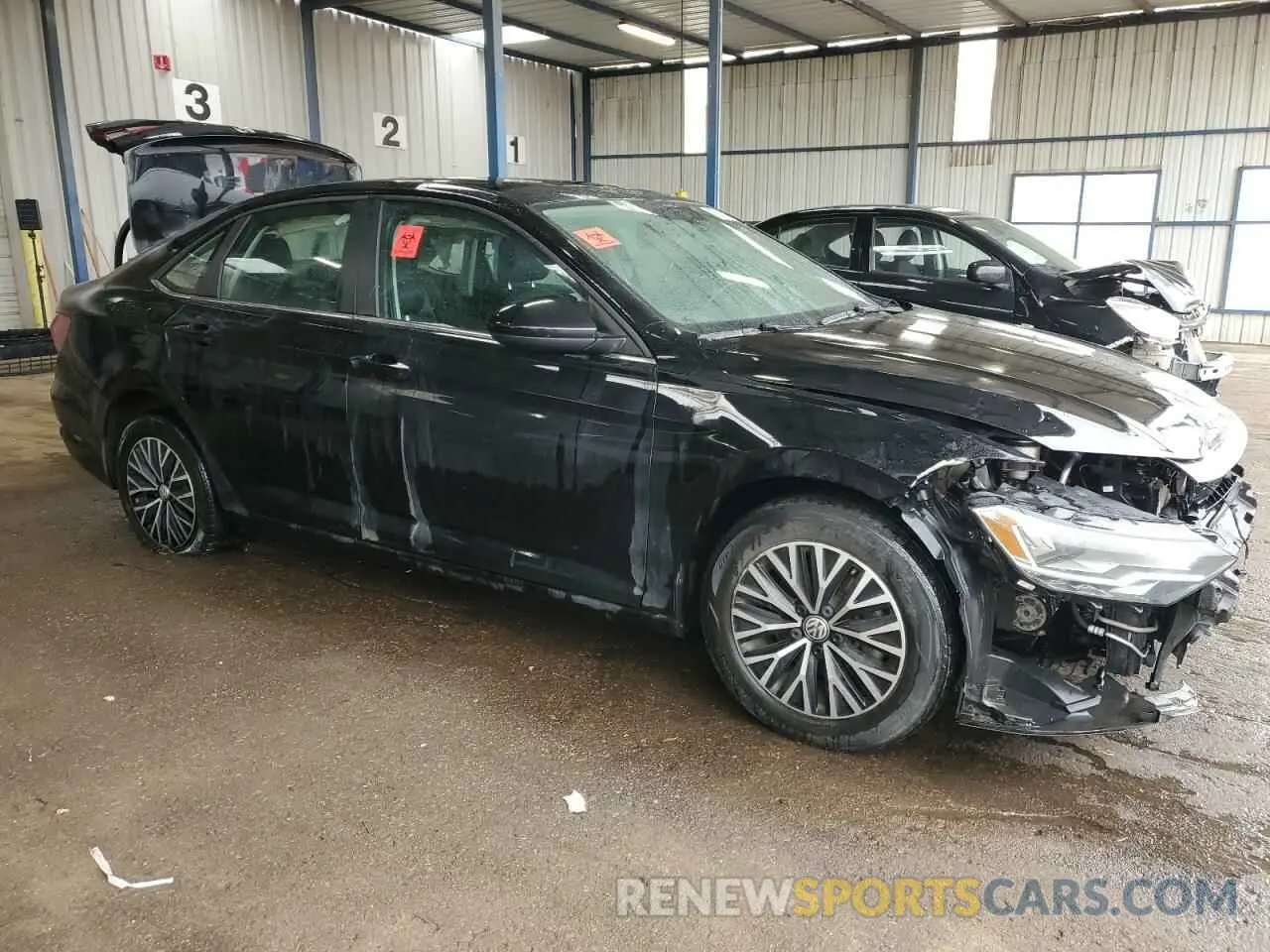 4 fotografías del automóvil dañado 3VWCB7BU0LM008047 VOLKSWAGEN JETTA 2020