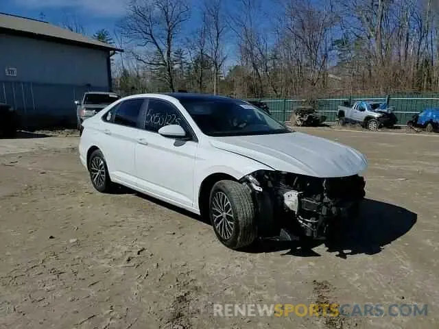 13 fotografías del automóvil dañado 3VWCB7BU0LM019100 VOLKSWAGEN JETTA 2020
