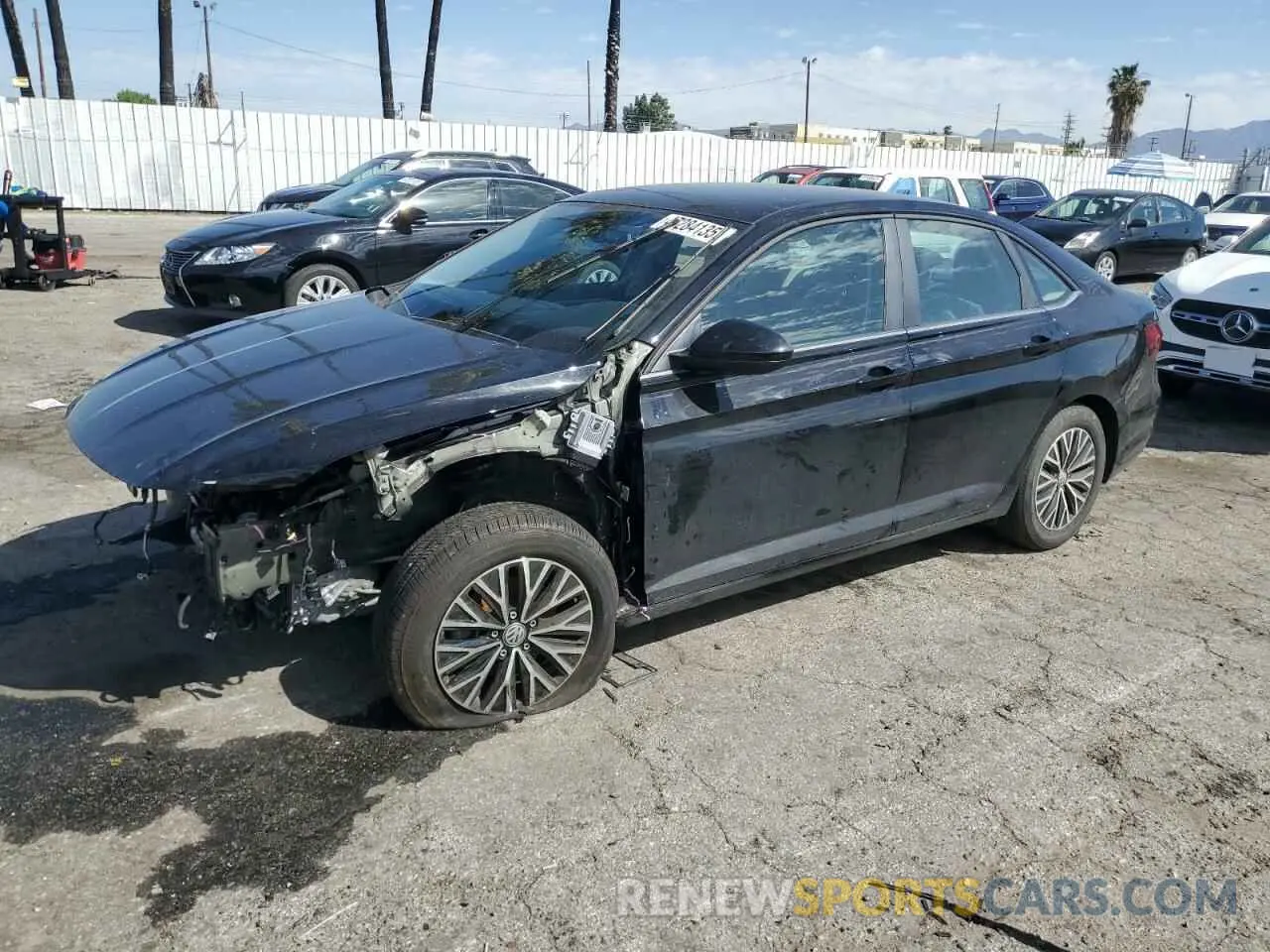 1 fotografías del automóvil dañado 3VWCB7BU0LM024295 VOLKSWAGEN JETTA 2020