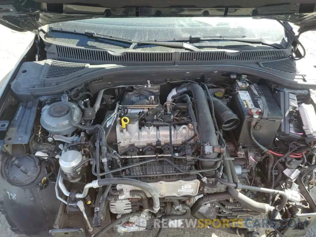 11 fotografías del automóvil dañado 3VWCB7BU0LM024295 VOLKSWAGEN JETTA 2020