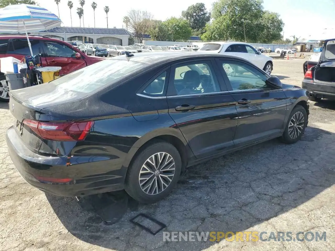 3 fotografías del automóvil dañado 3VWCB7BU0LM024295 VOLKSWAGEN JETTA 2020