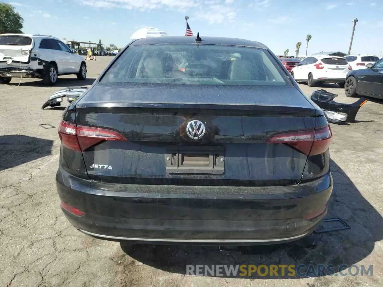 6 fotografías del automóvil dañado 3VWCB7BU0LM024295 VOLKSWAGEN JETTA 2020