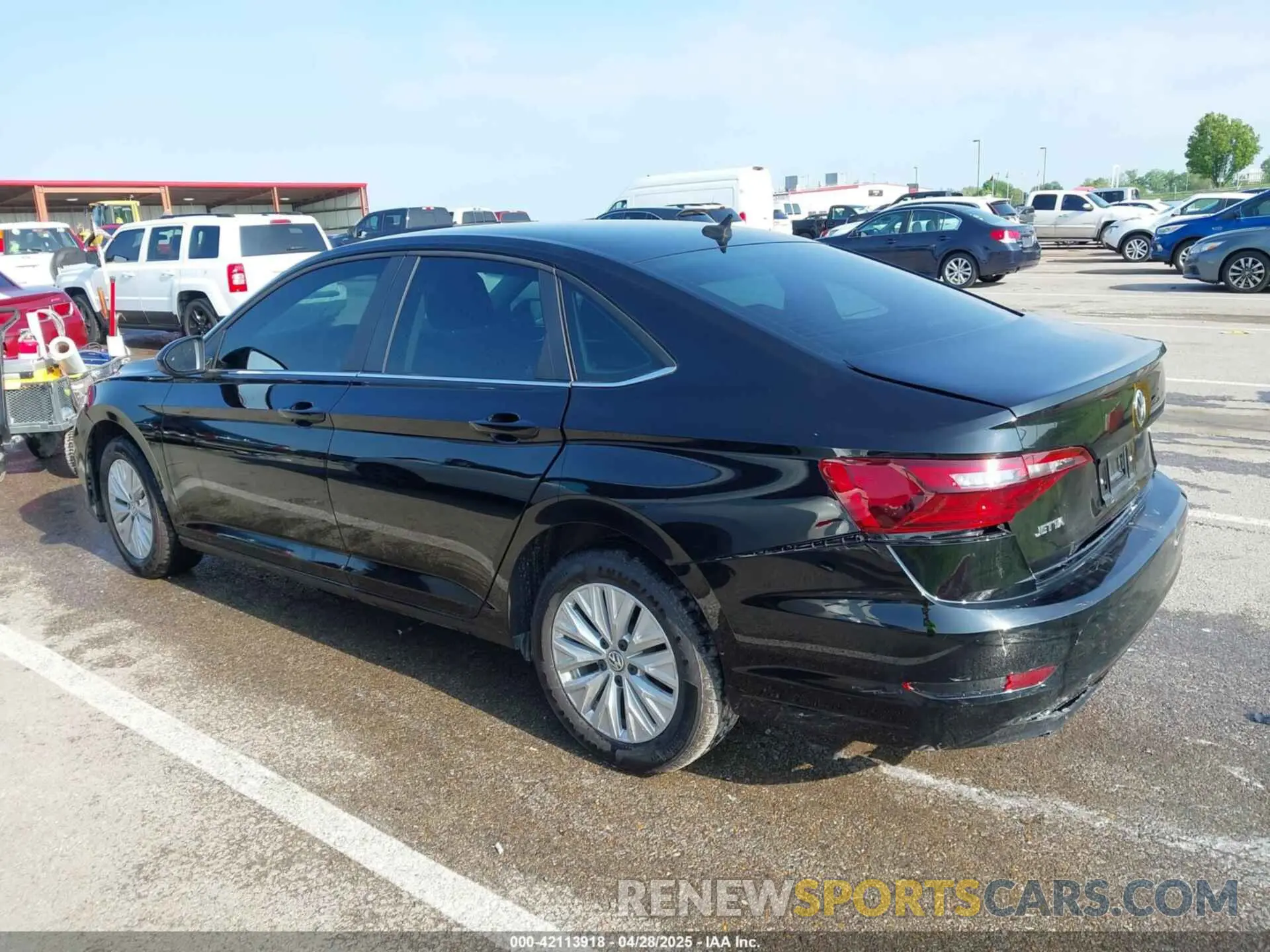 14 fotografías del automóvil dañado 3VWCB7BU0LM035734 VOLKSWAGEN JETTA 2020