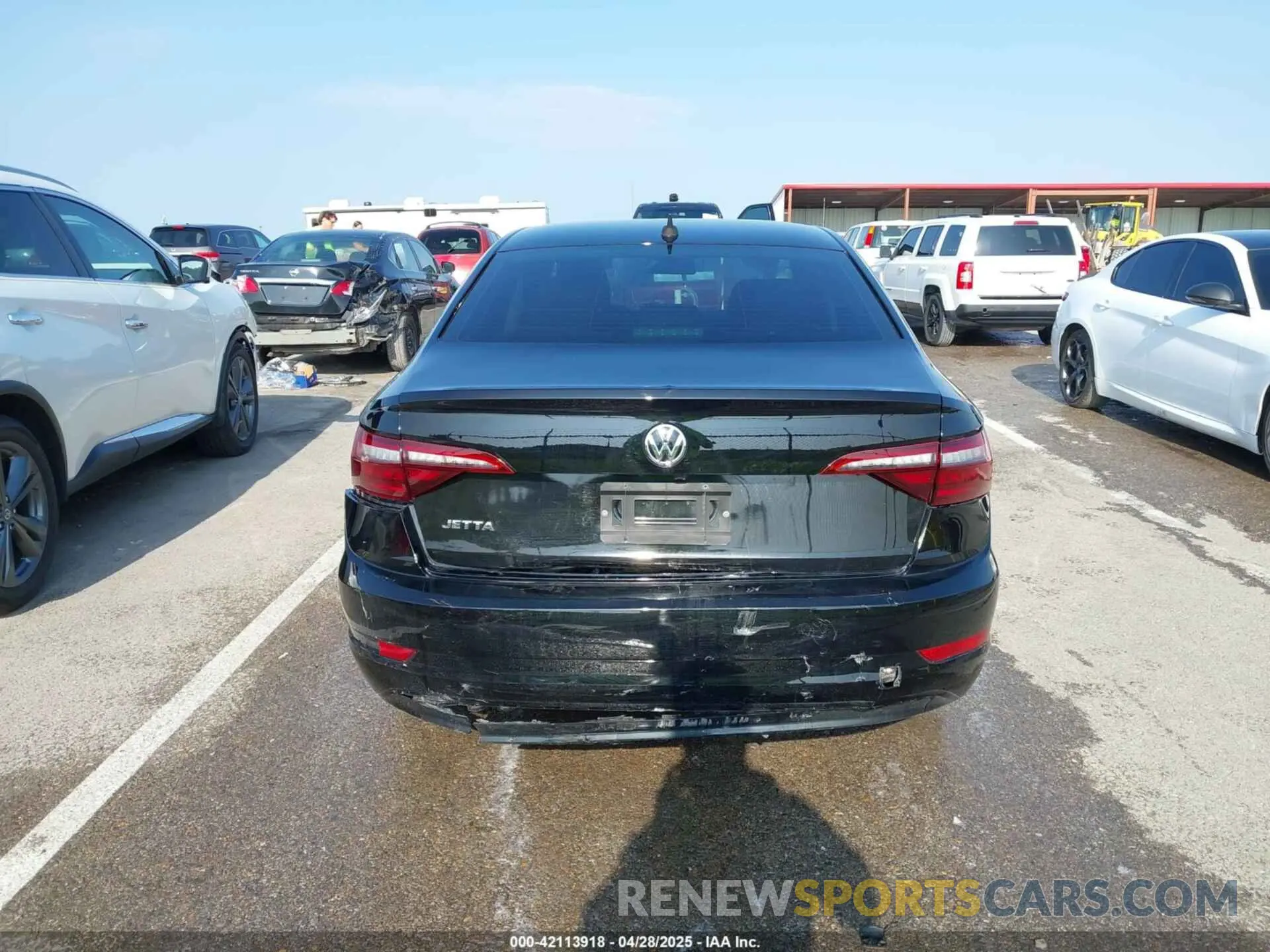 16 fotografías del automóvil dañado 3VWCB7BU0LM035734 VOLKSWAGEN JETTA 2020