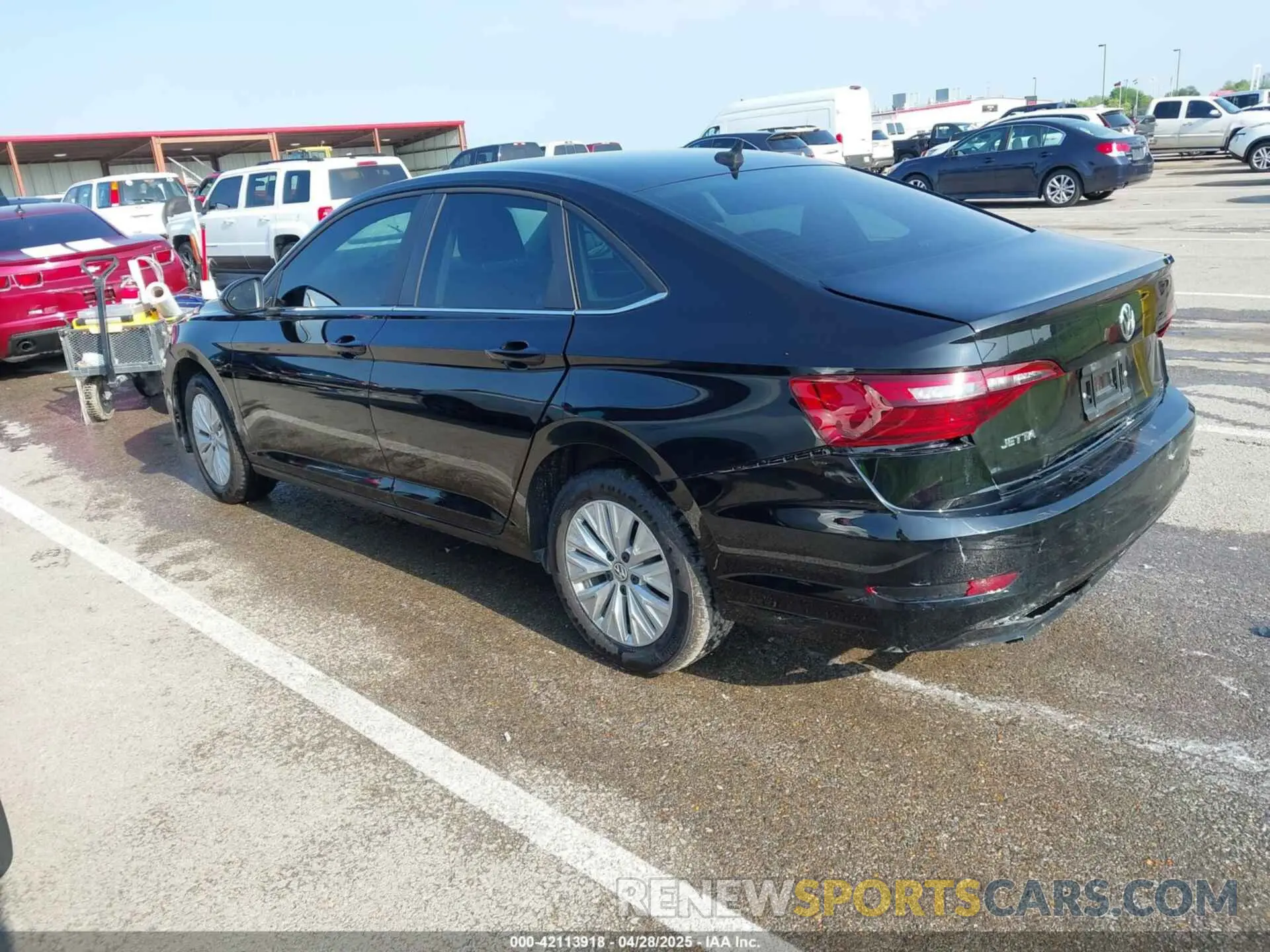 3 fotografías del automóvil dañado 3VWCB7BU0LM035734 VOLKSWAGEN JETTA 2020
