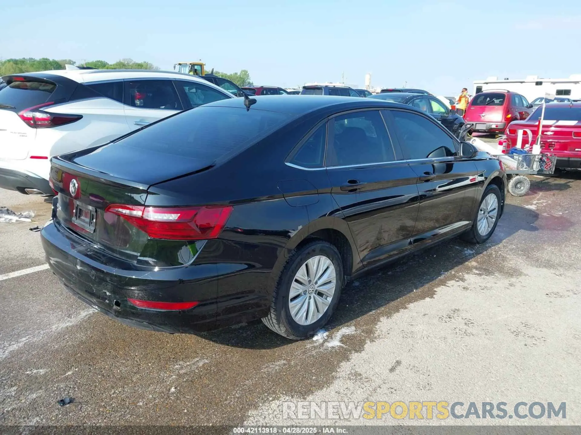 4 fotografías del automóvil dañado 3VWCB7BU0LM035734 VOLKSWAGEN JETTA 2020