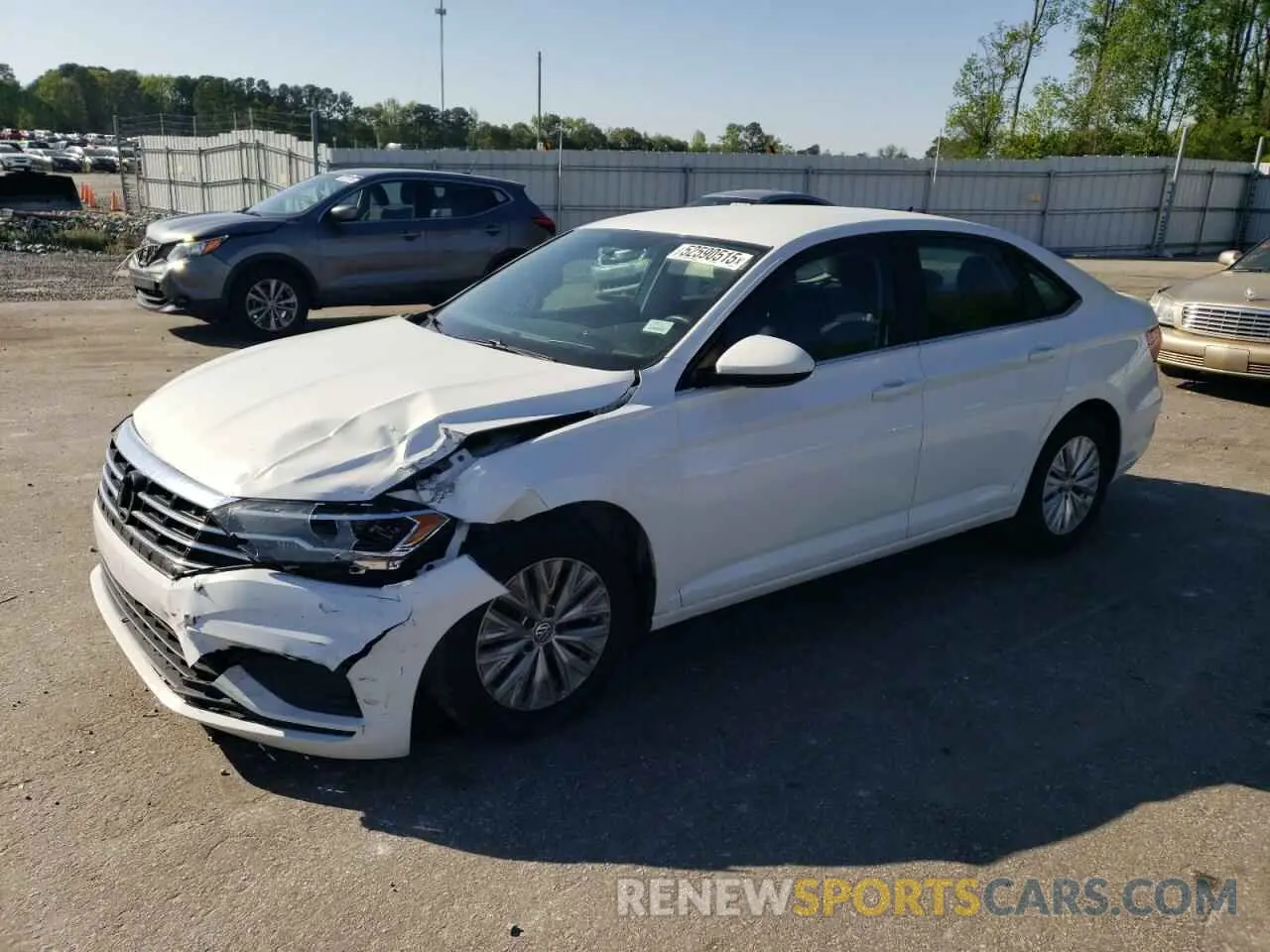 1 fotografías del automóvil dañado 3VWCB7BU0LM043199 VOLKSWAGEN JETTA 2020