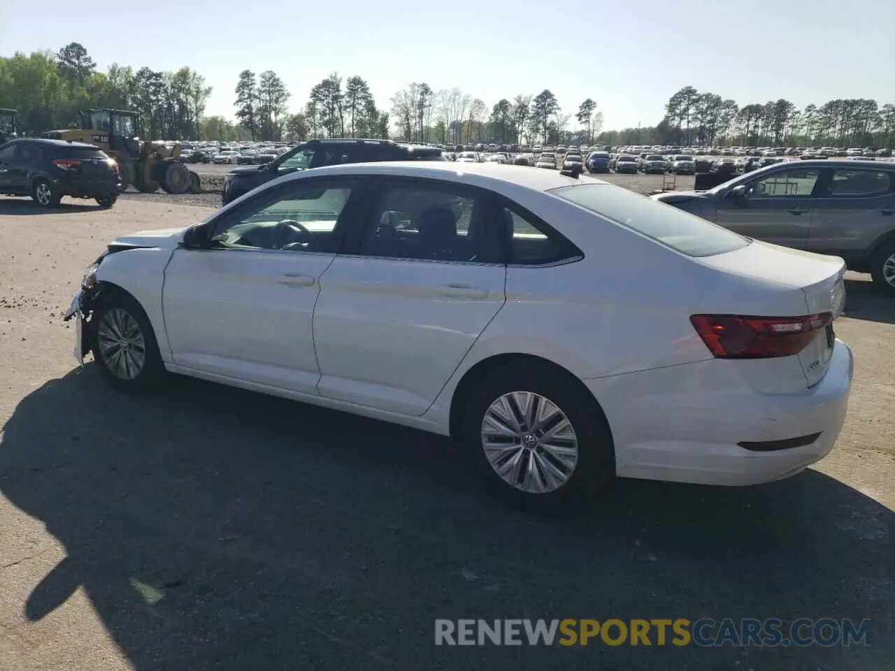 2 fotografías del automóvil dañado 3VWCB7BU0LM043199 VOLKSWAGEN JETTA 2020