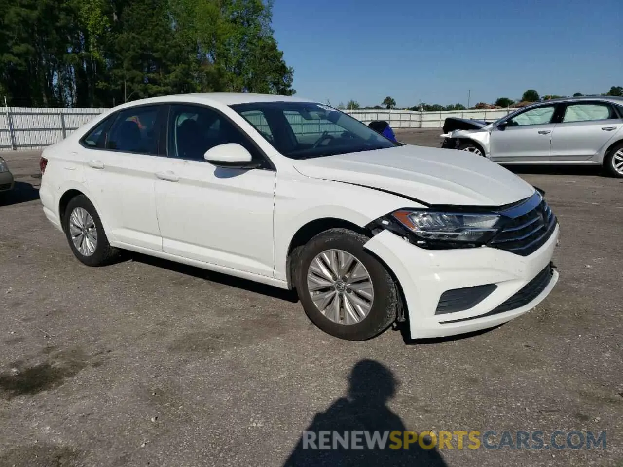 4 fotografías del automóvil dañado 3VWCB7BU0LM043199 VOLKSWAGEN JETTA 2020