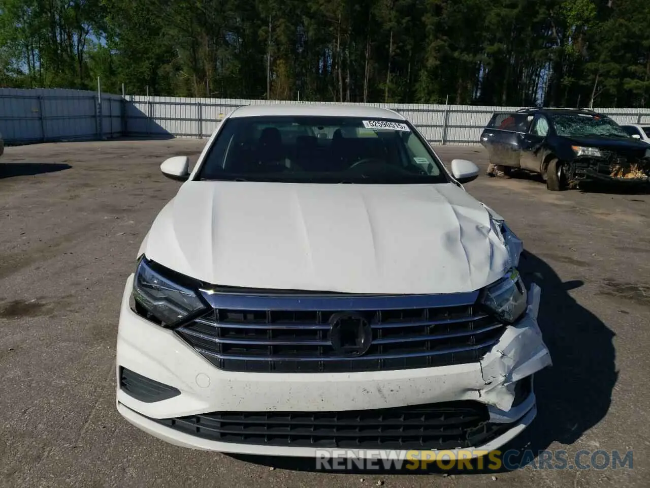 5 fotografías del automóvil dañado 3VWCB7BU0LM043199 VOLKSWAGEN JETTA 2020
