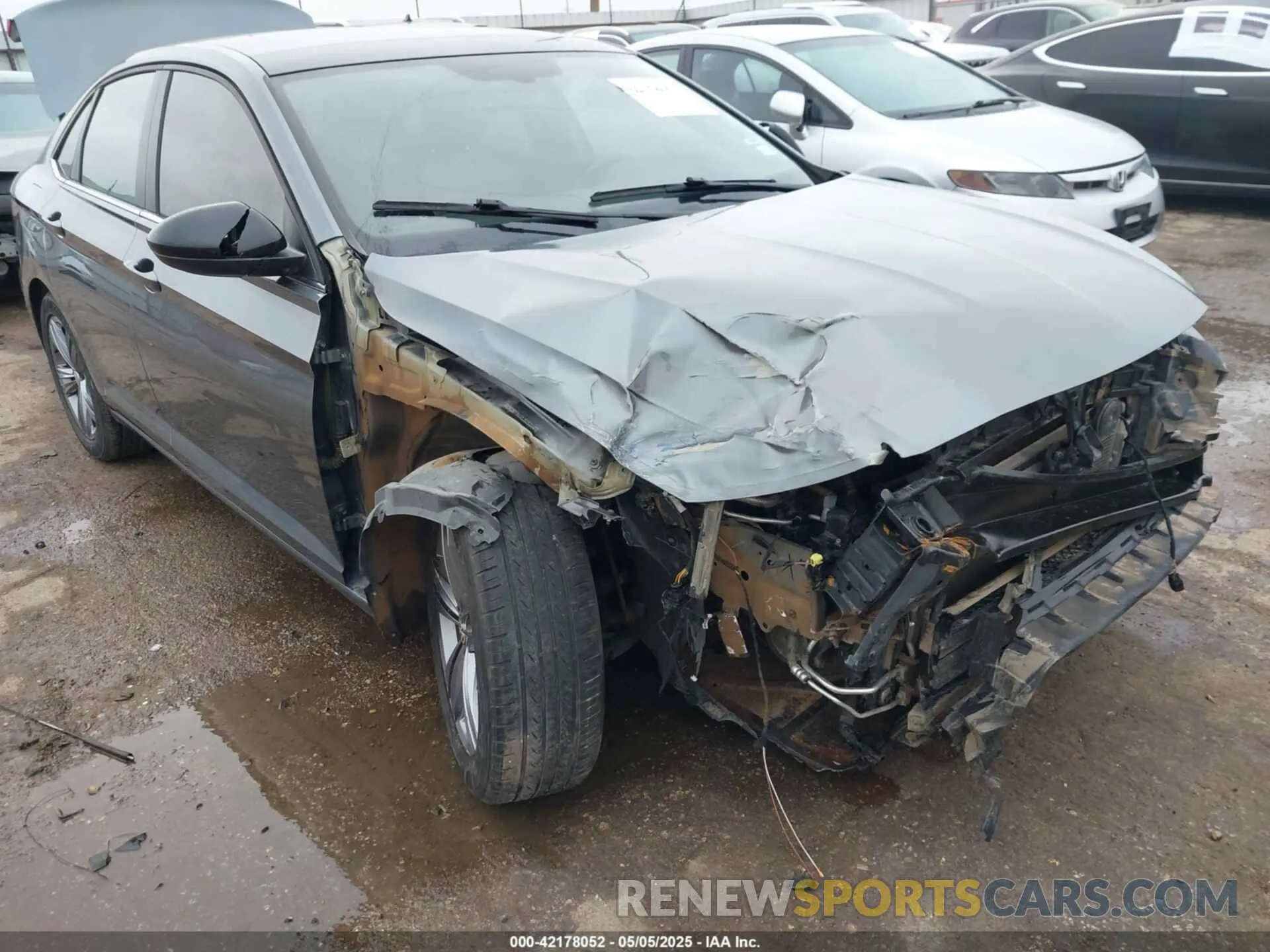 6 fotografías del automóvil dañado 3VWCB7BU0LM051450 VOLKSWAGEN JETTA 2020