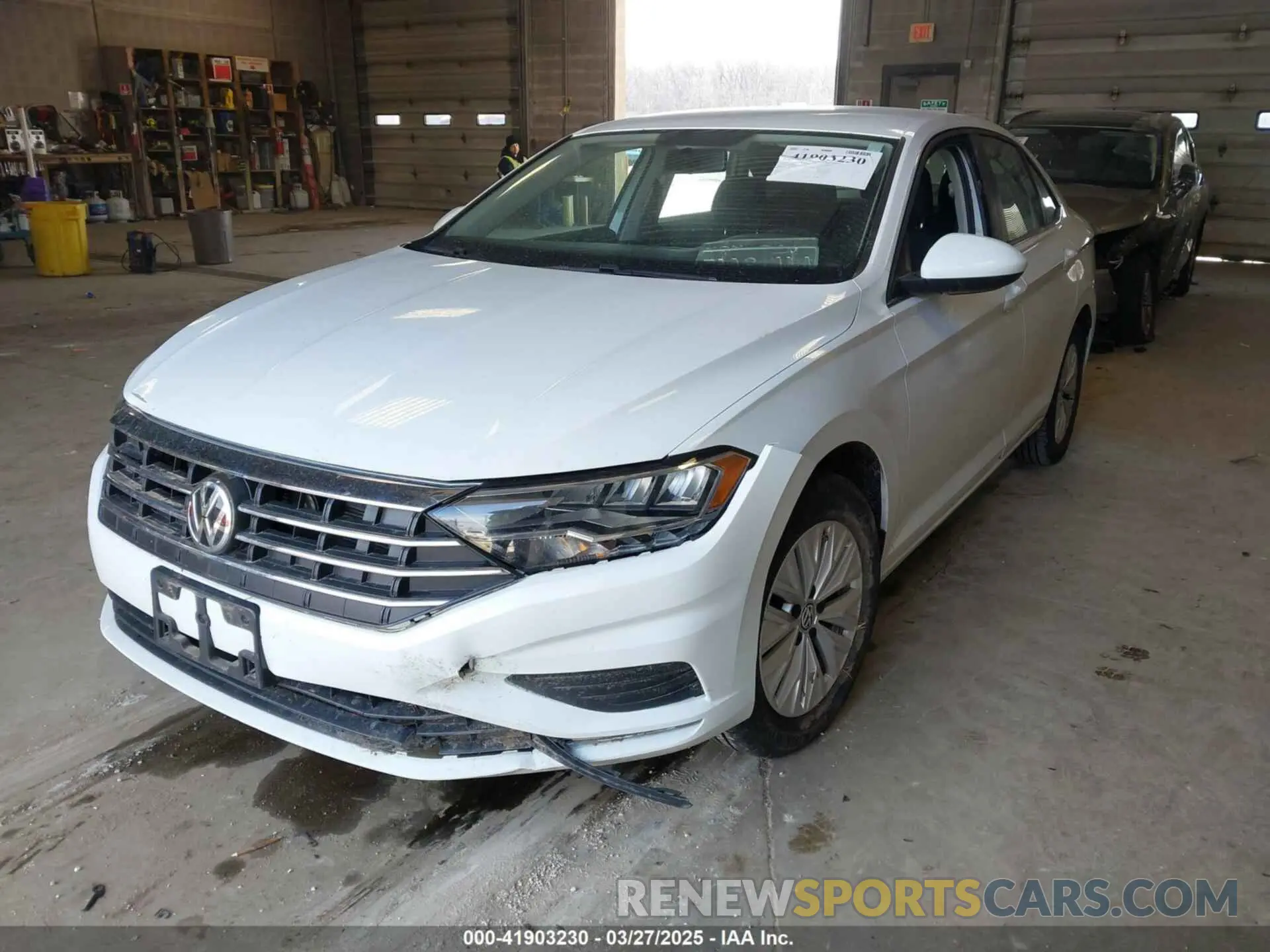 2 fotografías del automóvil dañado 3VWCB7BU0LM052193 VOLKSWAGEN JETTA 2020