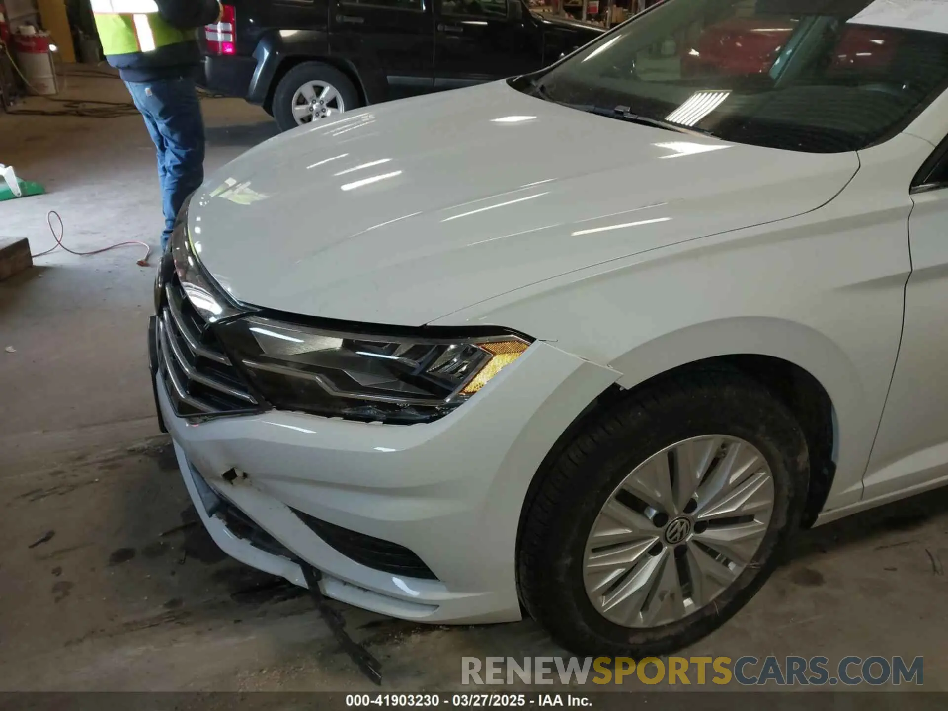 6 fotografías del automóvil dañado 3VWCB7BU0LM052193 VOLKSWAGEN JETTA 2020