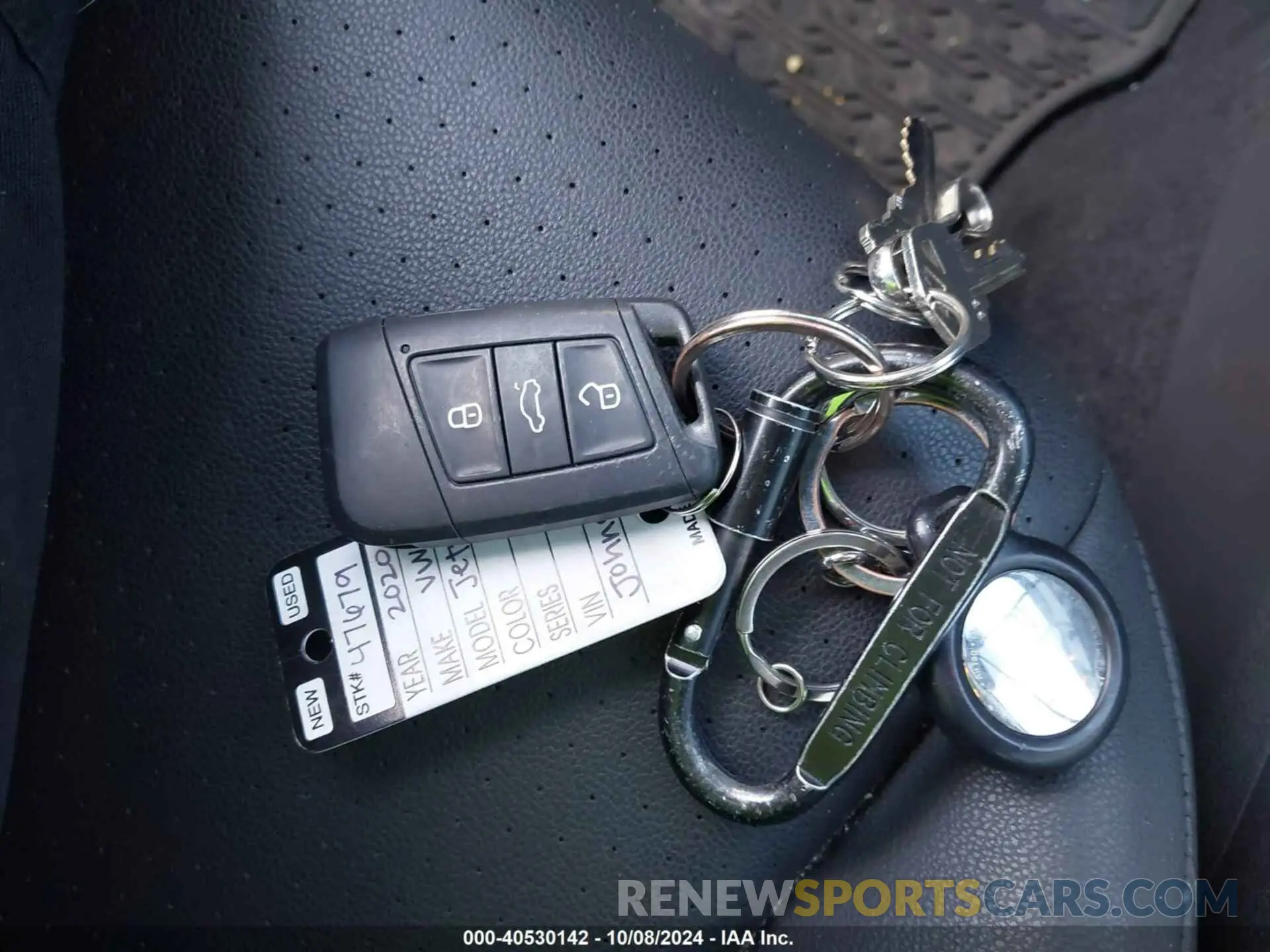 11 fotografías del automóvil dañado 3VWCB7BU0LM053702 VOLKSWAGEN JETTA 2020