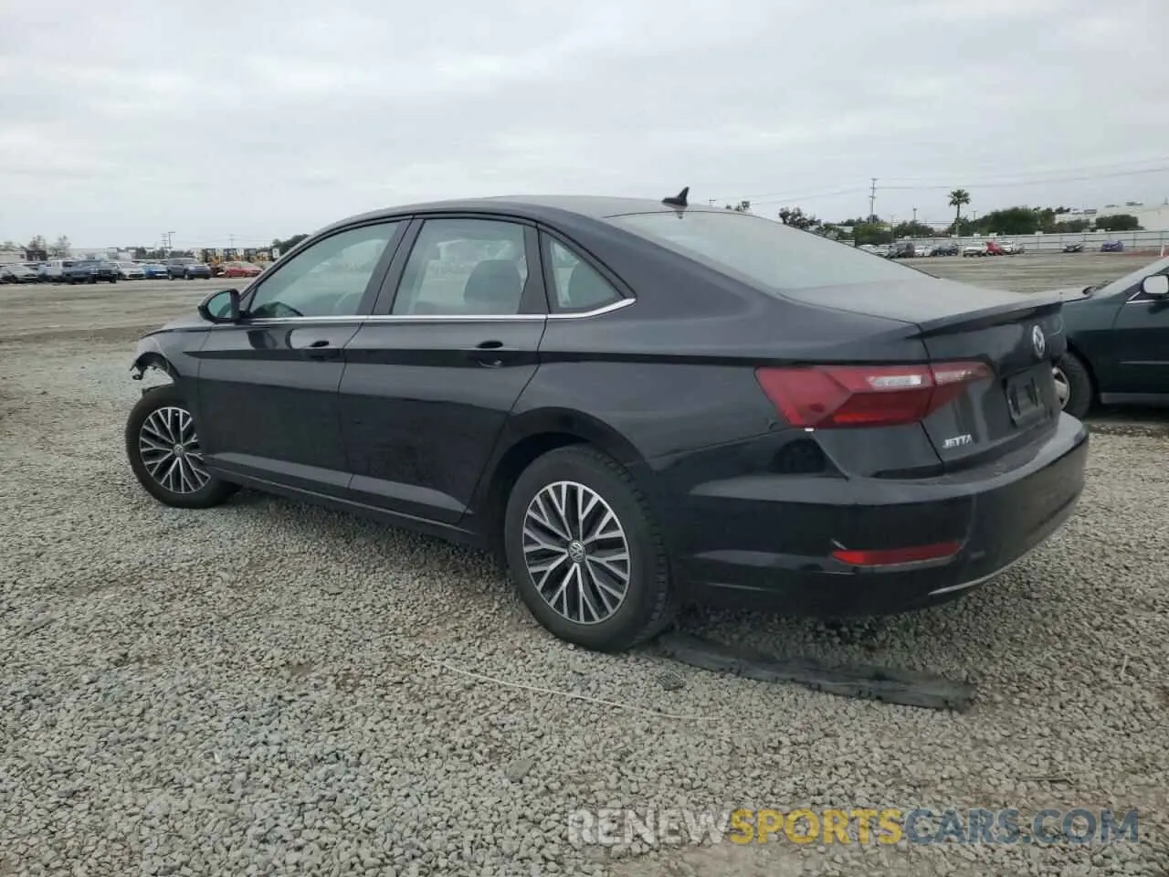2 fotografías del automóvil dañado 3VWCB7BU0LM054641 VOLKSWAGEN JETTA 2020