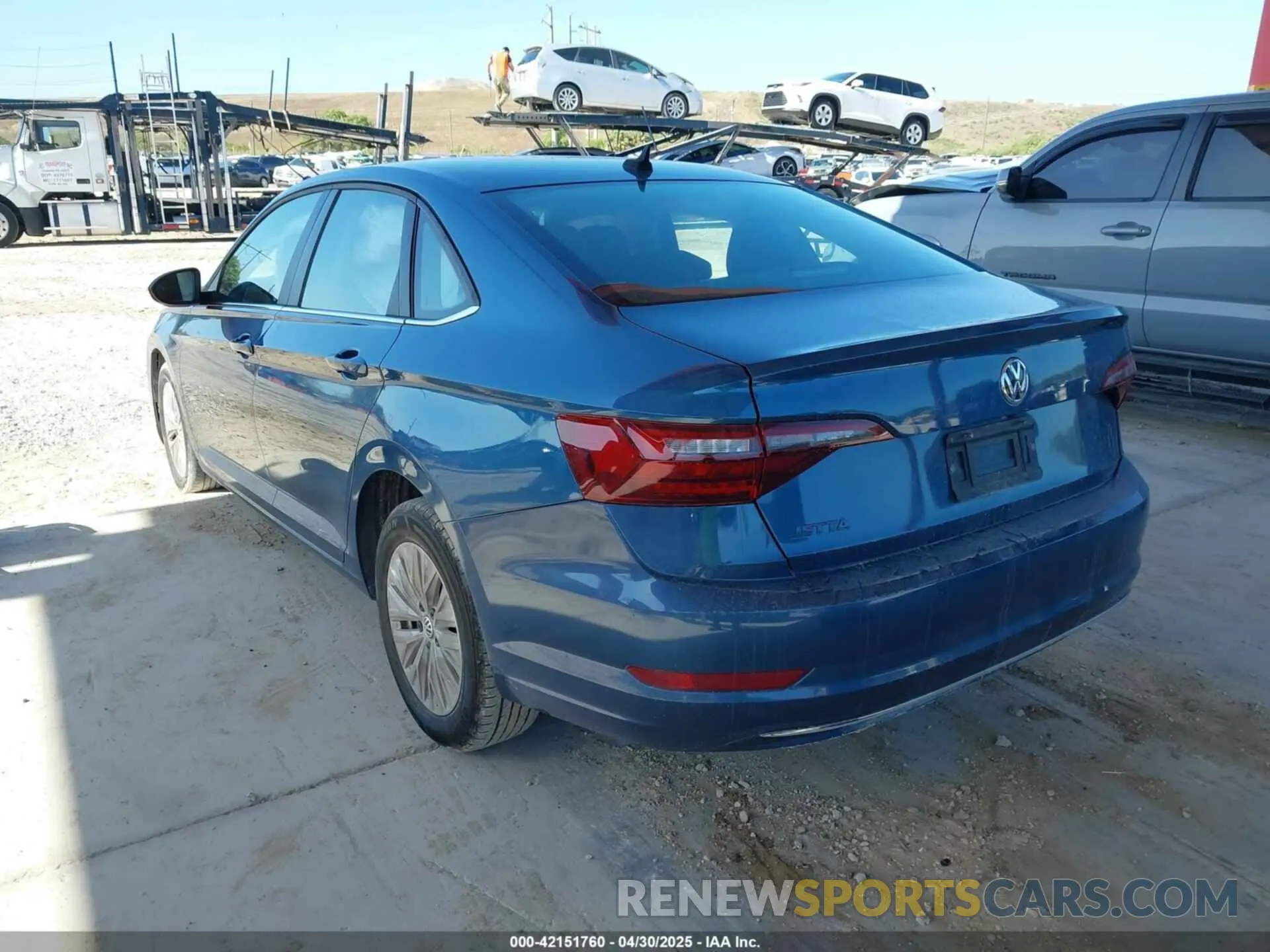3 fotografías del automóvil dañado 3VWCB7BU0LM067356 VOLKSWAGEN JETTA 2020