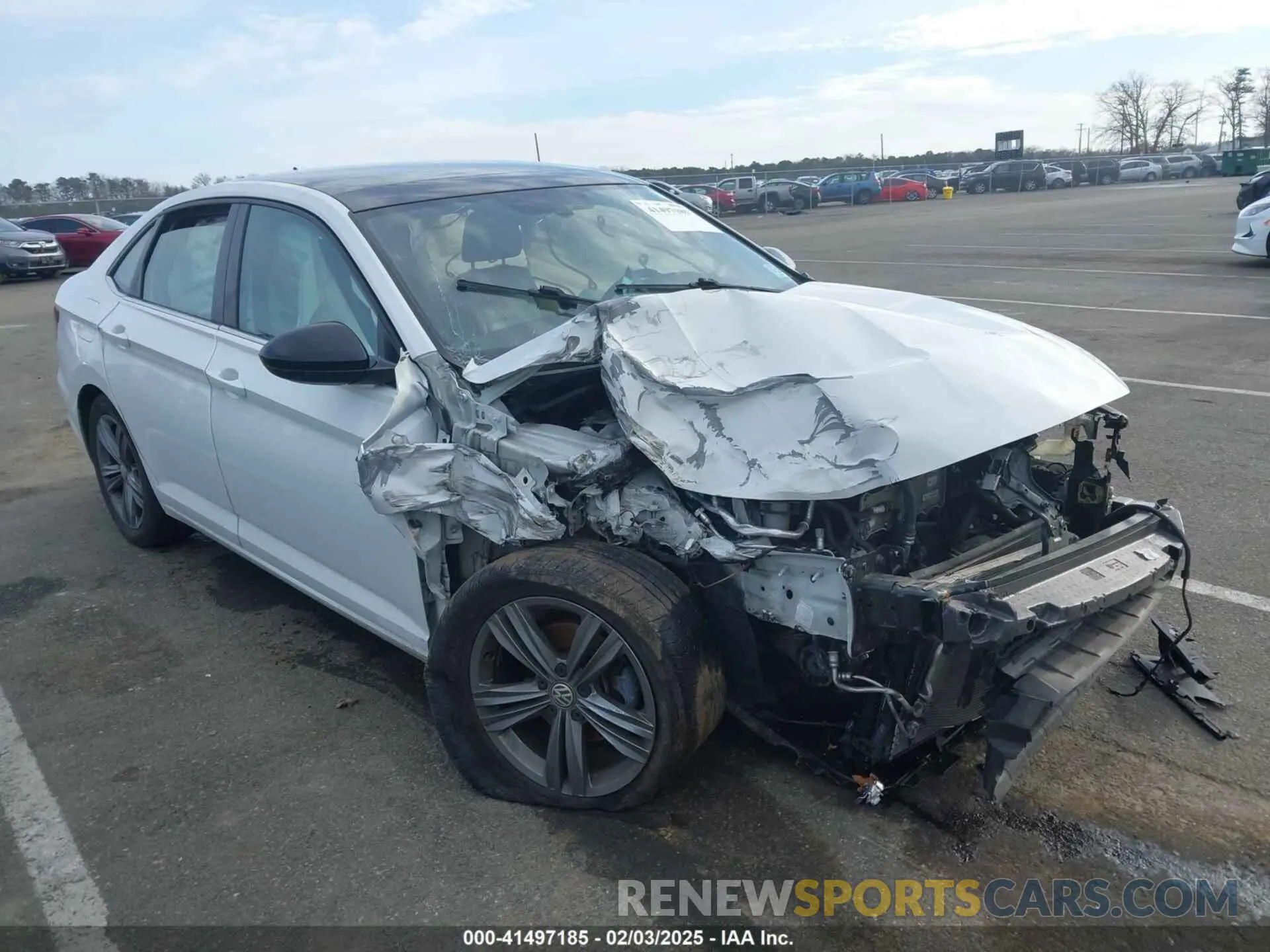 1 fotografías del automóvil dañado 3VWCB7BU0LM072606 VOLKSWAGEN JETTA 2020