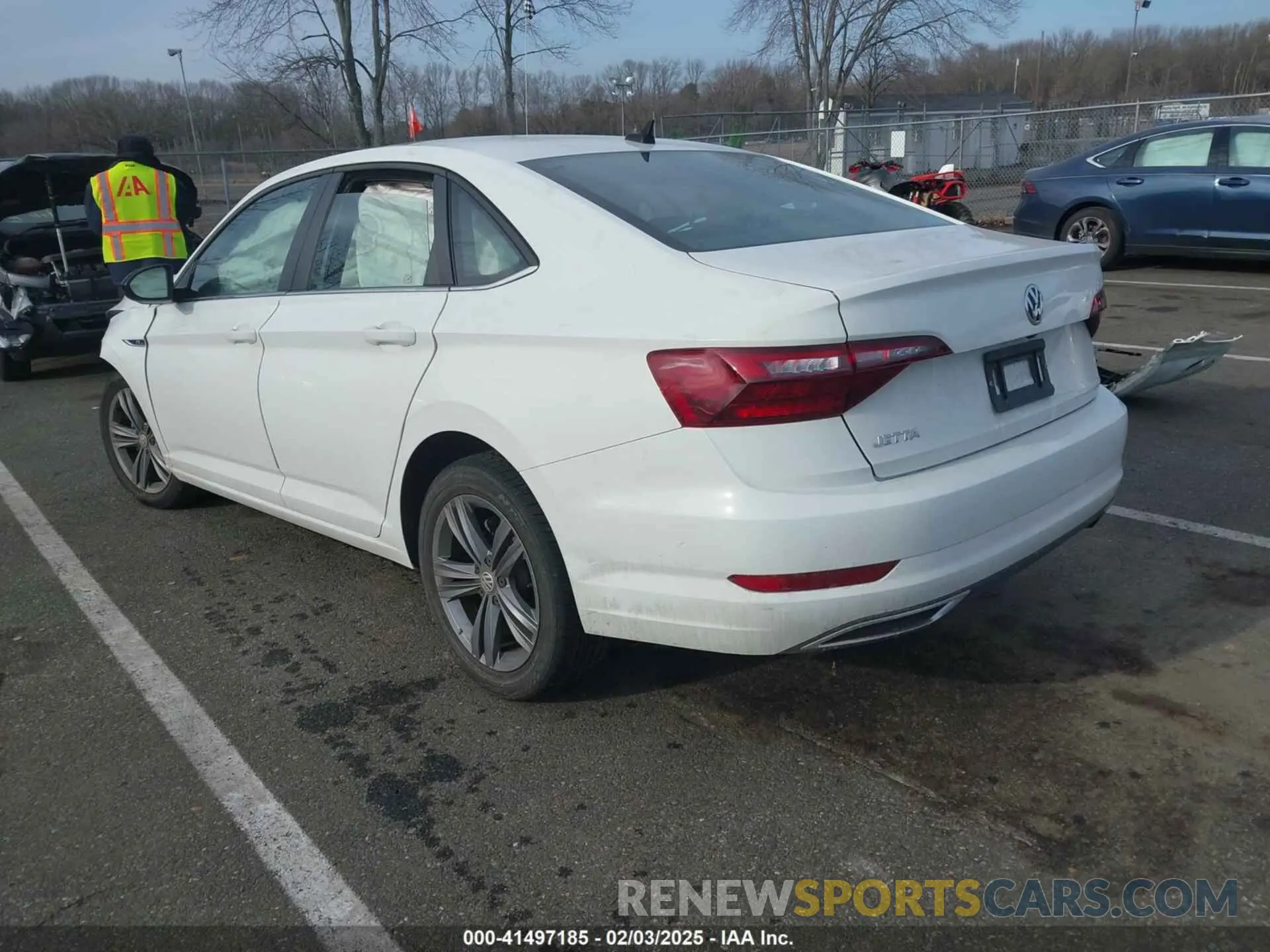 3 fotografías del automóvil dañado 3VWCB7BU0LM072606 VOLKSWAGEN JETTA 2020