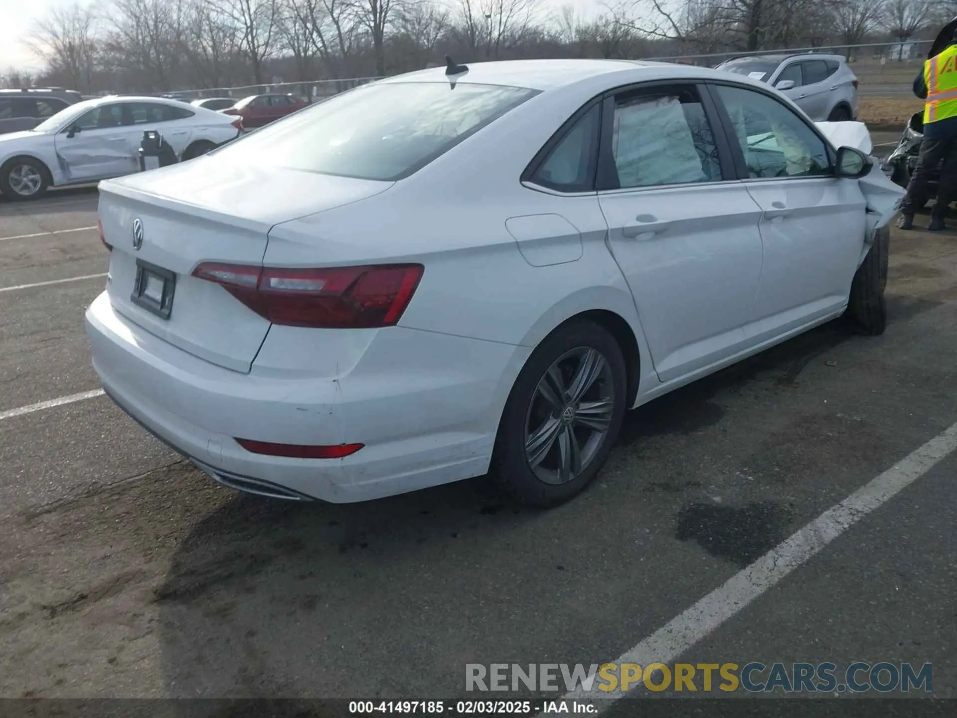 4 fotografías del automóvil dañado 3VWCB7BU0LM072606 VOLKSWAGEN JETTA 2020