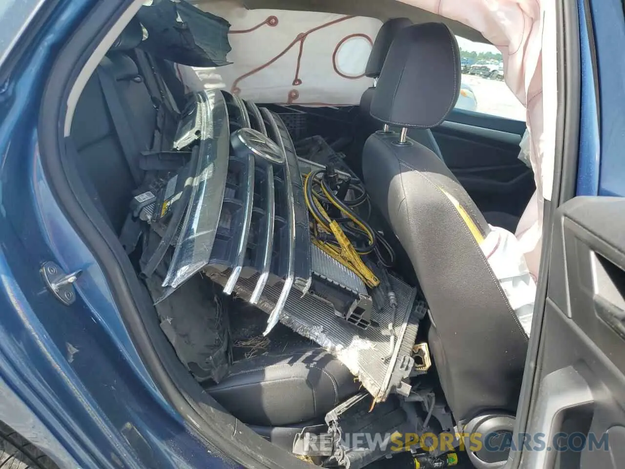 10 fotografías del automóvil dañado 3VWCB7BU1LM020885 VOLKSWAGEN JETTA 2020