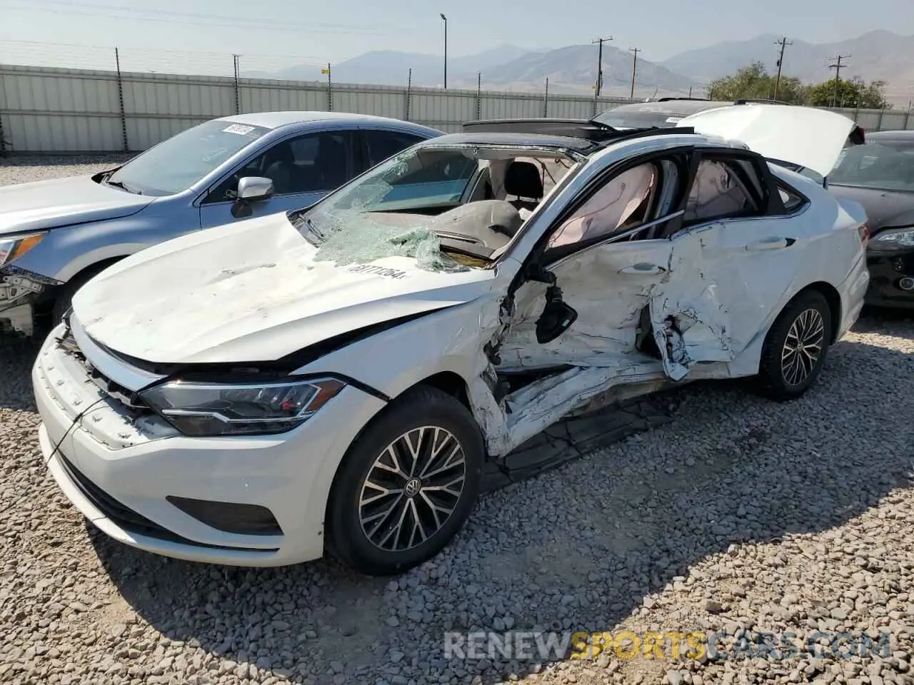 1 fotografías del automóvil dañado 3VWCB7BU1LM065793 VOLKSWAGEN JETTA 2020