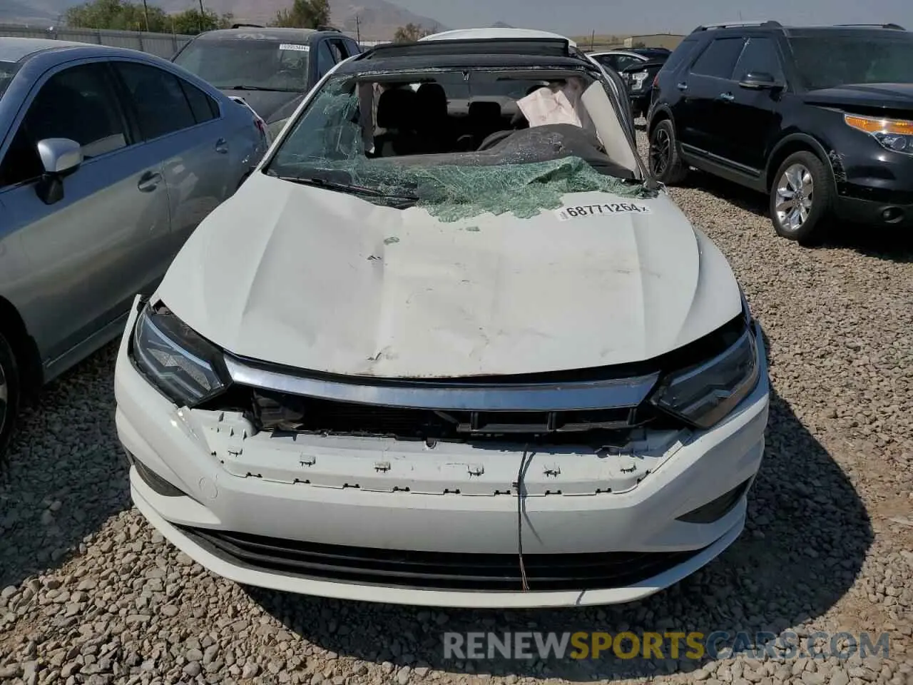 5 fotografías del automóvil dañado 3VWCB7BU1LM065793 VOLKSWAGEN JETTA 2020