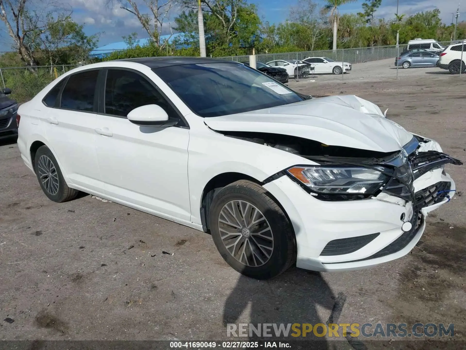 1 fotografías del automóvil dañado 3VWCB7BU1LM066054 VOLKSWAGEN JETTA 2020