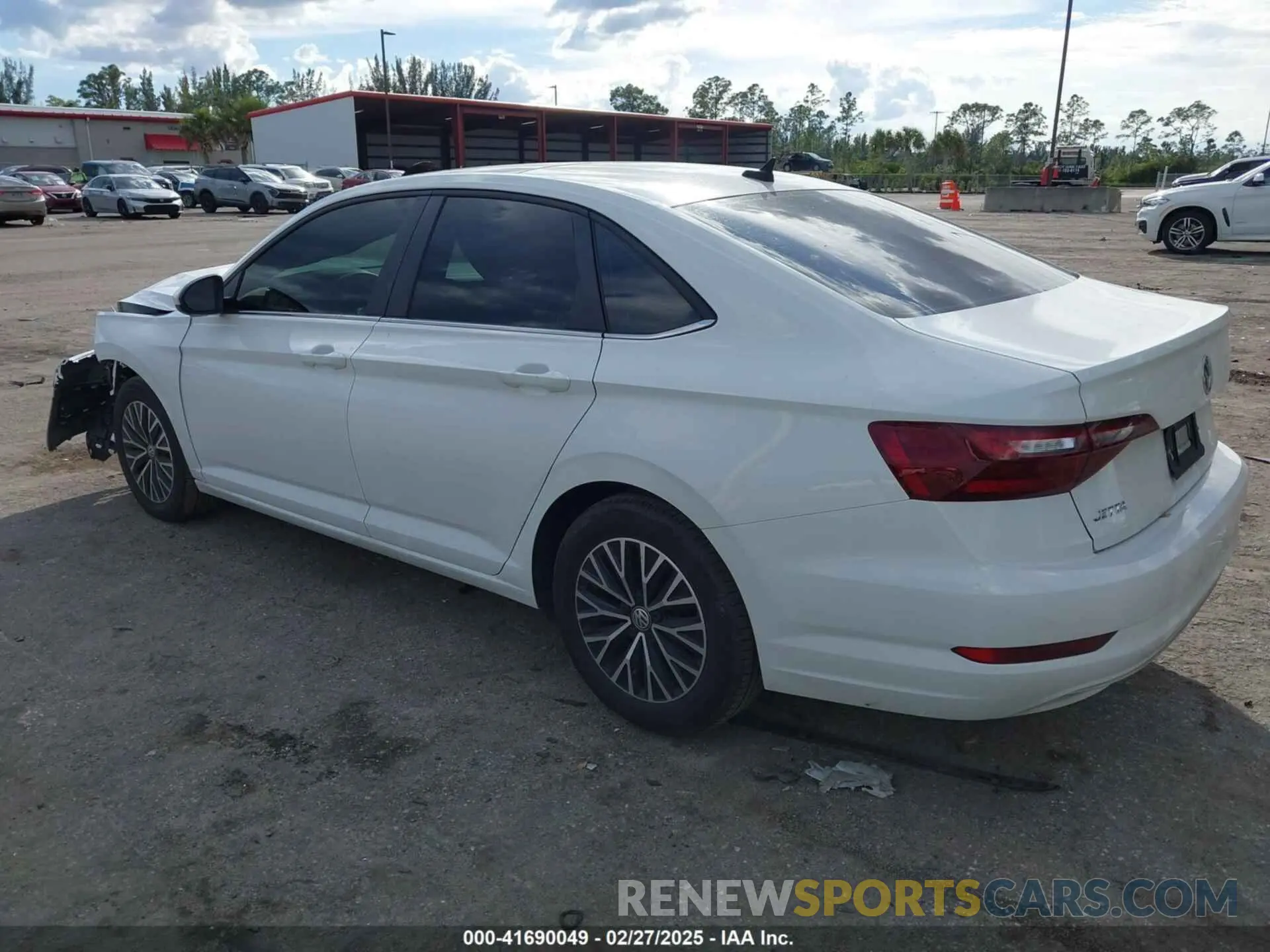 3 fotografías del automóvil dañado 3VWCB7BU1LM066054 VOLKSWAGEN JETTA 2020
