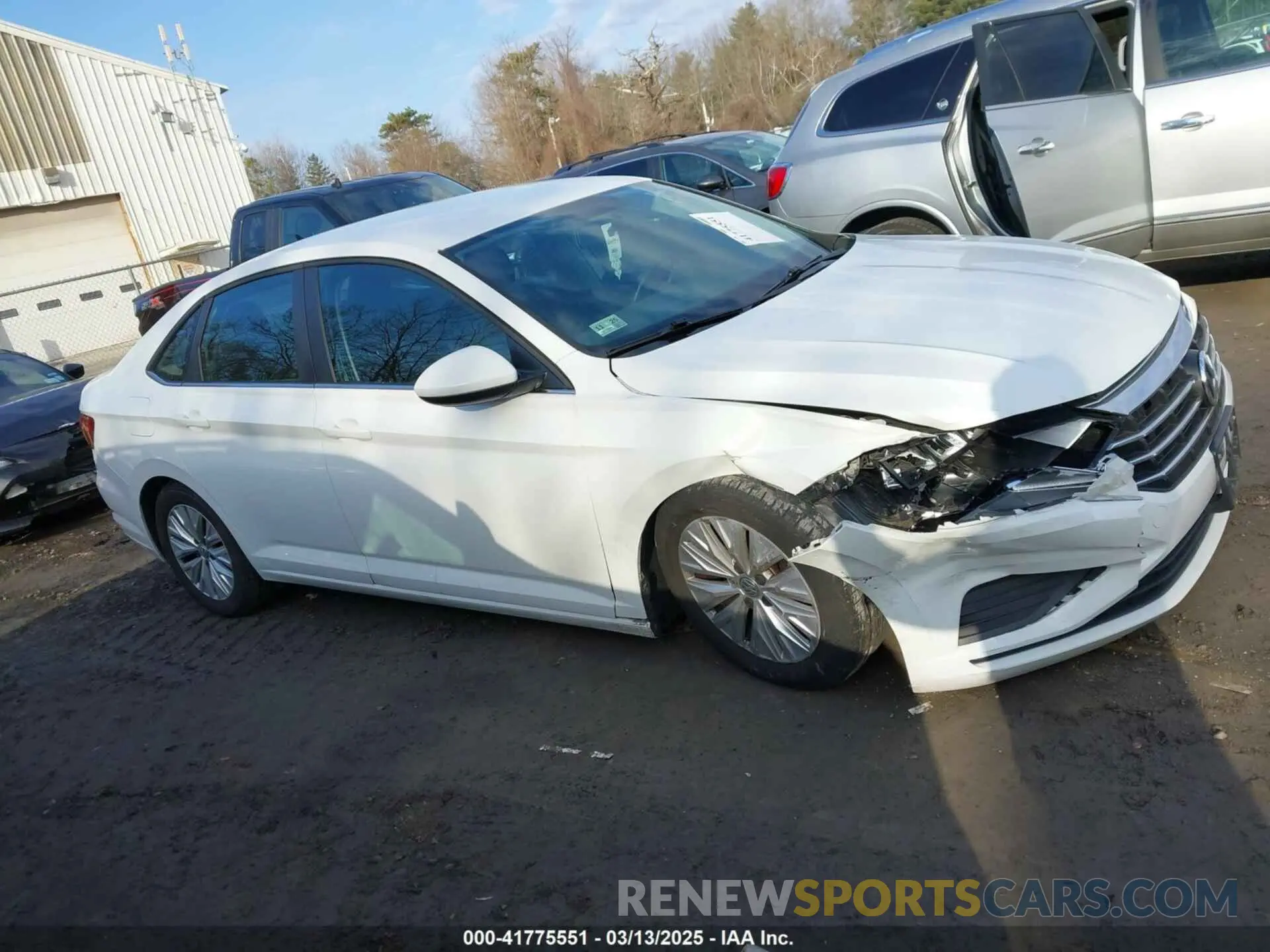 13 fotografías del automóvil dañado 3VWCB7BU1LM074767 VOLKSWAGEN JETTA 2020