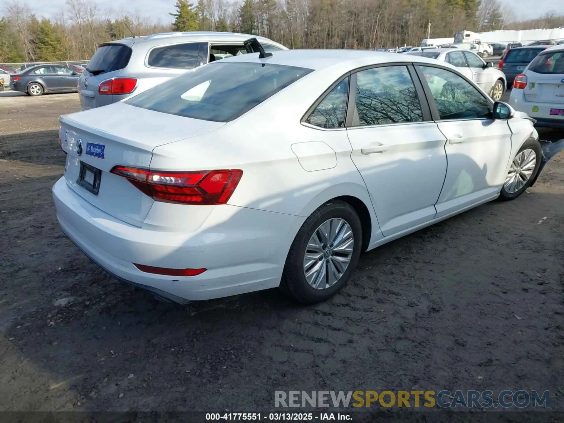 4 fotografías del automóvil dañado 3VWCB7BU1LM074767 VOLKSWAGEN JETTA 2020