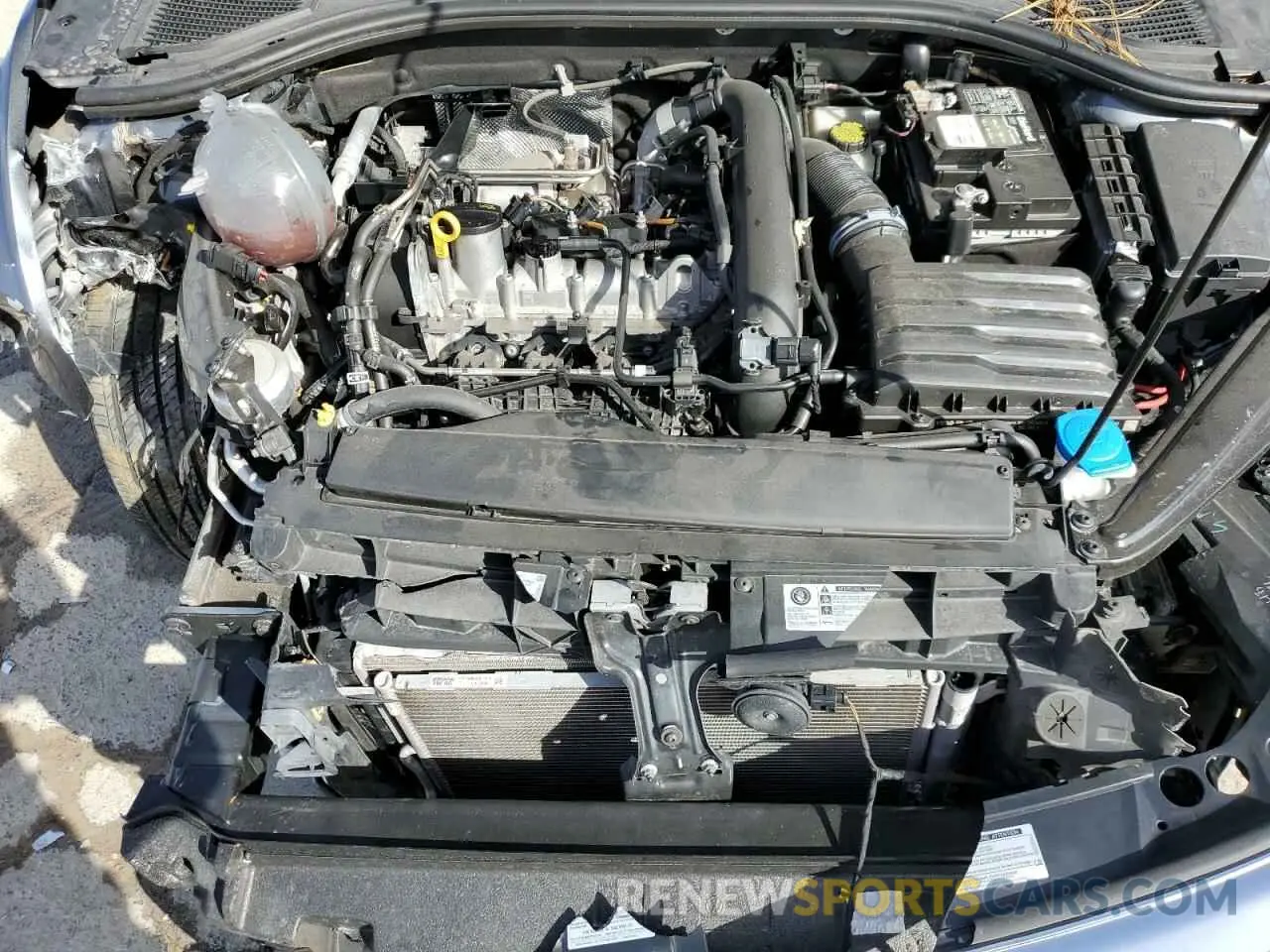 11 fotografías del automóvil dañado 3VWCB7BU2LM020569 VOLKSWAGEN JETTA 2020