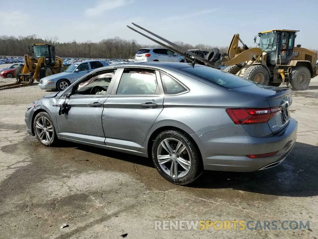 2 fotografías del automóvil dañado 3VWCB7BU2LM020569 VOLKSWAGEN JETTA 2020