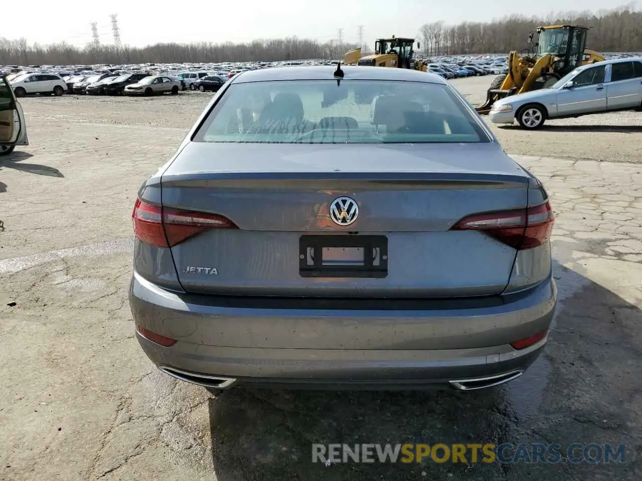 6 fotografías del automóvil dañado 3VWCB7BU2LM020569 VOLKSWAGEN JETTA 2020
