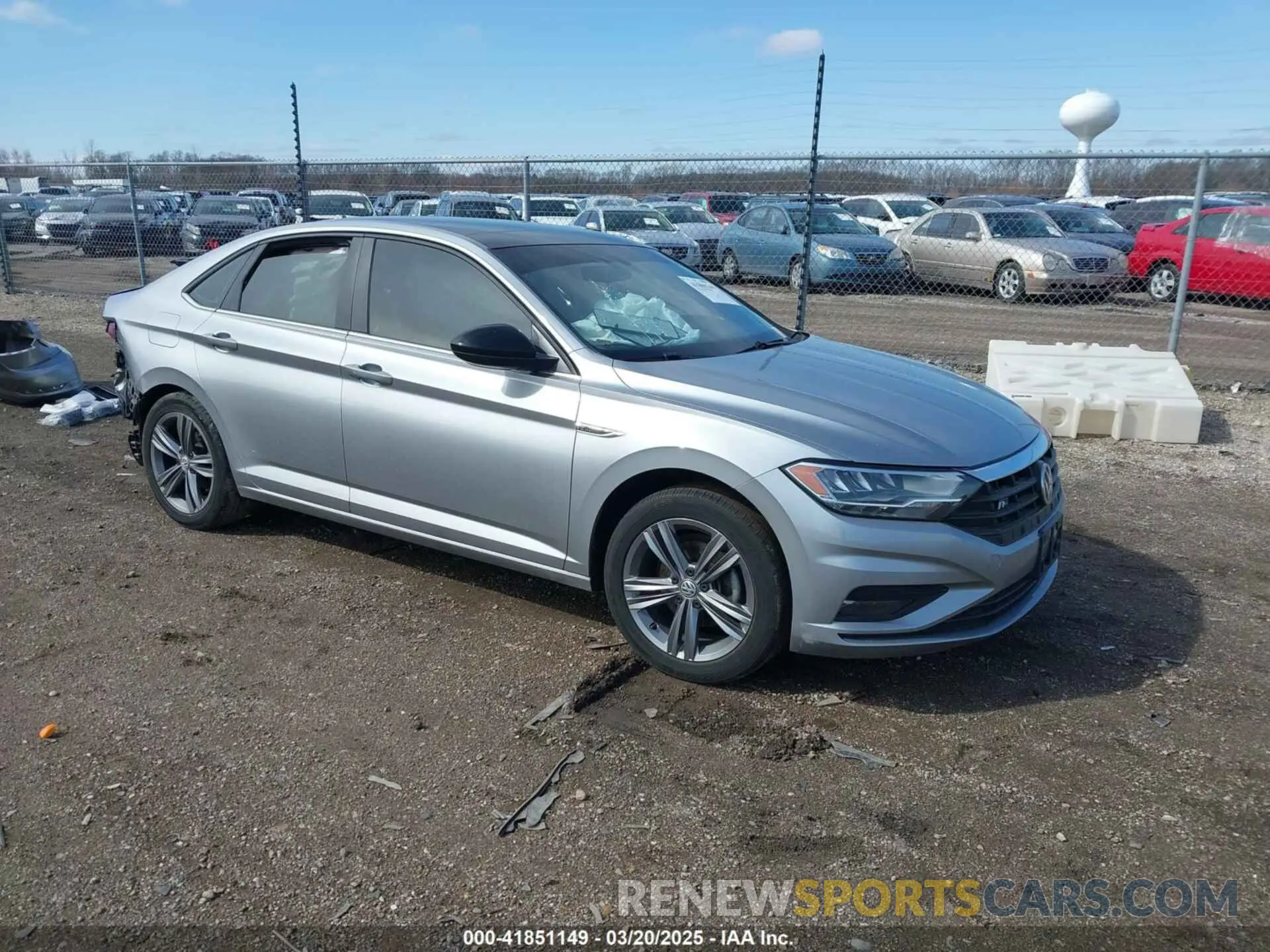 1 fotografías del automóvil dañado 3VWCB7BU2LM031412 VOLKSWAGEN JETTA 2020